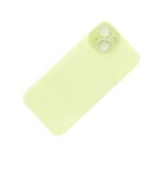CAMBIO DE TAPA TRASERA COMPATIBLE CON  IPHONE 15 PLUS AMARILLO - Imagen 2